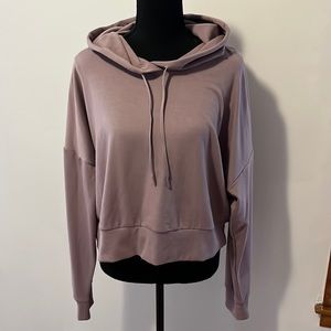 Crop Top Hoodie Sweatshirt